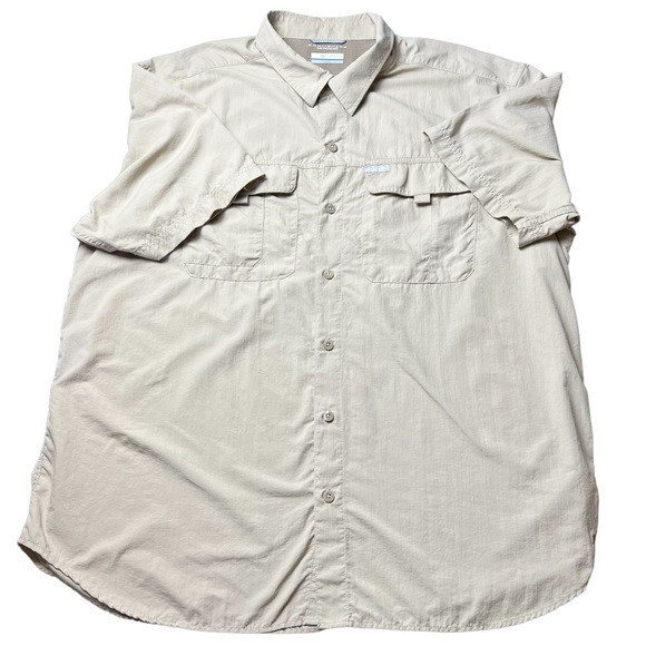 Columbia® Omni Shade® Button Down Short Sleeve Shirt XXL - Picture 3 of 12